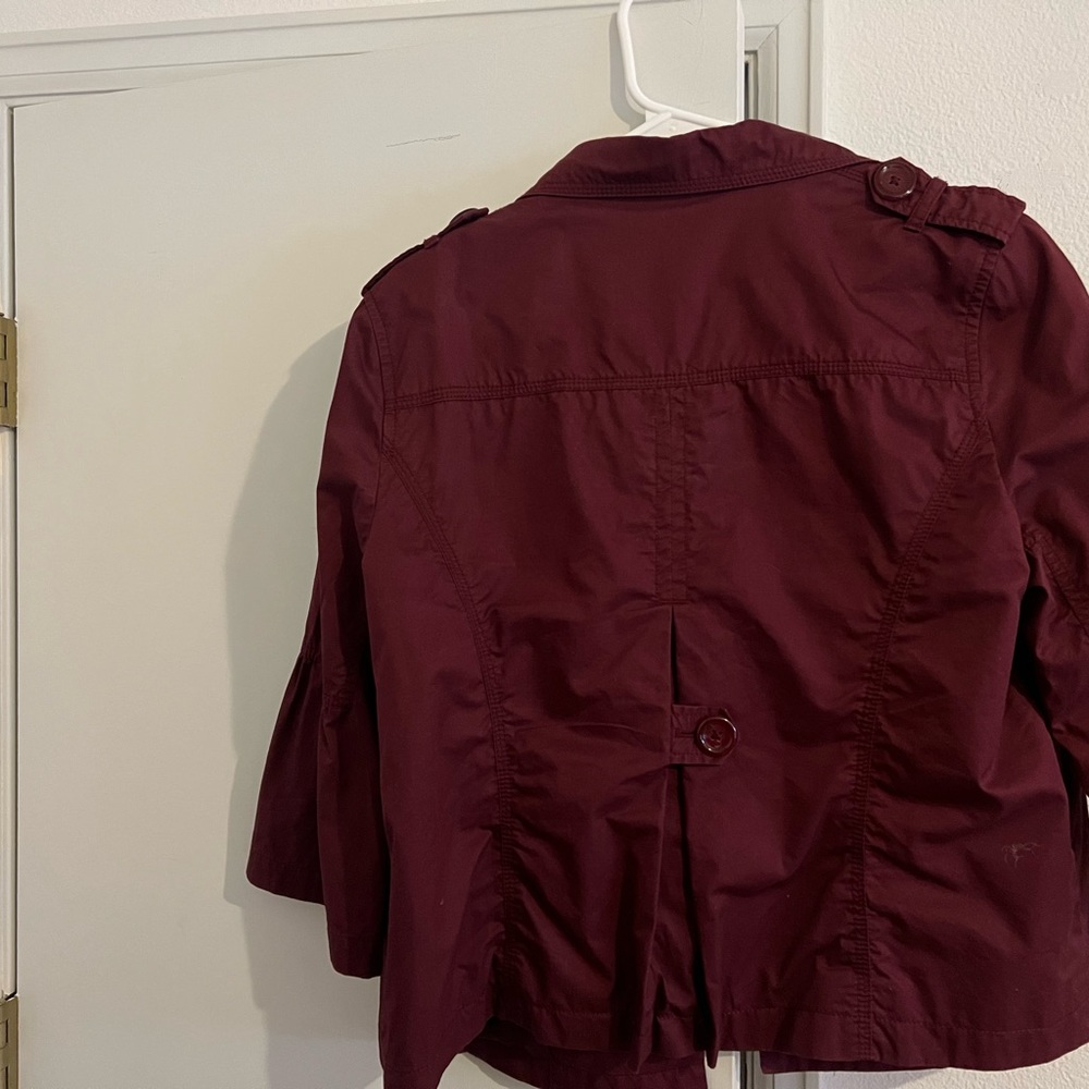 Wine colored jacket - Picture 3 of 3